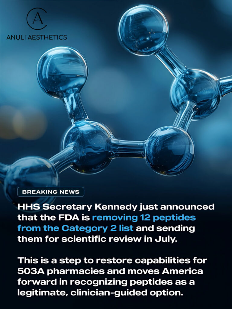 The Great Peptide Restoration: RFK Jr. Ends the "War" and Reclassifies 12 Key Compounds